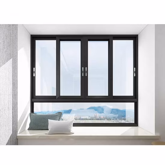 Aluminum Energy Efficient Design Sliding Windows Slide Smoothly Windows Others Sliding Glass Aluminum Window