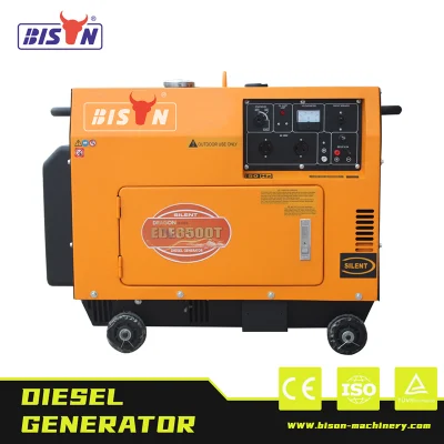 Bison 10HP Silent Generator Motor Diesel Equipamento de Geração de Energia