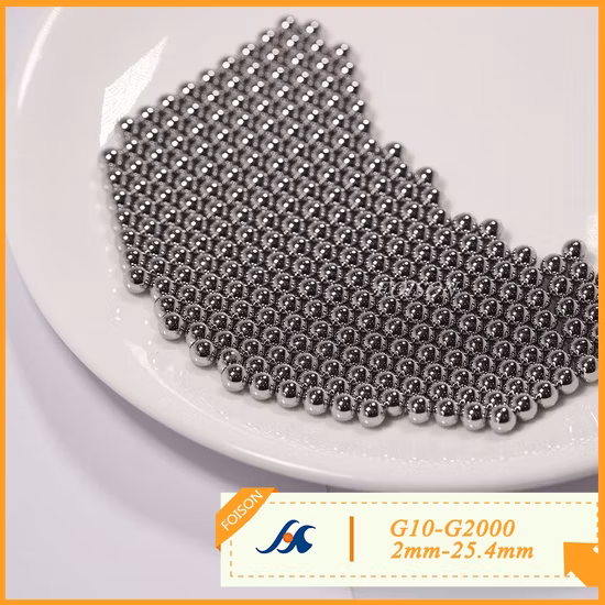 Venda direta da fábrica de carbono/inoxidável/cromado bola de aço sólido bola de aço 8mm 9mm 10mm para rolamentos de esferas