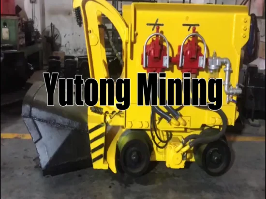 Carregador de rocha de mineração, máquina elétrica de remoção de rocha, máquina pneumática de carregamento de rocha